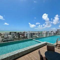 Flat em Tambaú, na melhor localização de João Pessoa