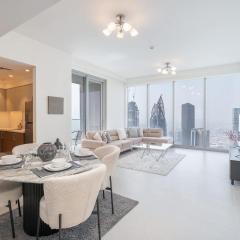 StayShort - Luxury 2-Bedroom Downtown Dubai Stay with Burj Views