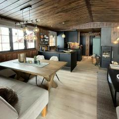 Modern Mountain Cabin With Views Over Slokovannet