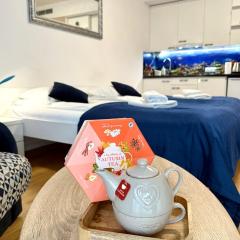 AL-DOM Apartament Seaside z bocznym widokiem na morze i miejscem w hali garażowej