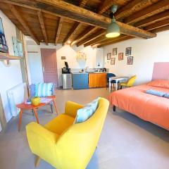 Studio Pop-25m2-Neuf et coloré