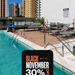 Simple Smart By Xtay - Novo, aconchegante e a 7min do Manaíra Shopping