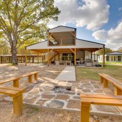 Fish, Boat and Relax! Lake Fork Home with Shared Dock