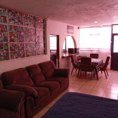 Departamento en el corazón de Tepotzotlán , para familias y equipos