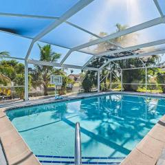 White Sea Shell - with Tiki Hut and Boat Lift
