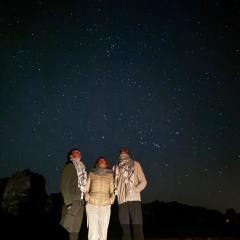 cave under the stars