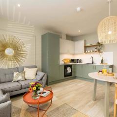 Bright, One-Bed Apartment Just Steps from the Sea