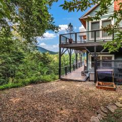 Cozy Mountain Retreat with Hot Tub and Fire Pit near Black Mountain, North Carolina