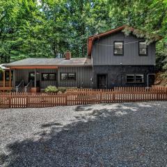 Tranquil Woodland Retreat with Hot Tub and Arcade Games near Black Mountain, NC
