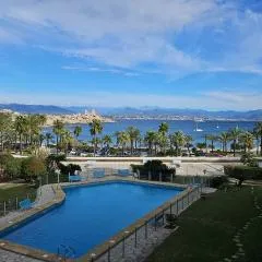 Cap d'Antibes Port Aubernon 3P vue Mer Piscine