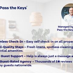 Bright modern one bed apartment - Bath city centre - Pass the Keys