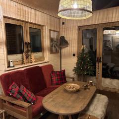 Hygge z kominkiem Piasek Cedynia Chojna