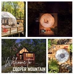 Luxury Glamping Domes & Chalet with Hot Tubs and Mountain Views in Augusta, WV