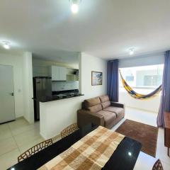 Flat Equipado com ar condicionado