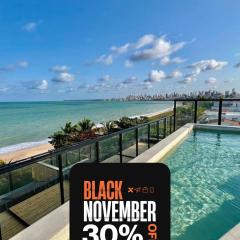 Restinga by Xtay - Studios com piscina e academia, pé na areia em João Pessoa