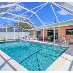 Family friendly home on water with kayaks and pool