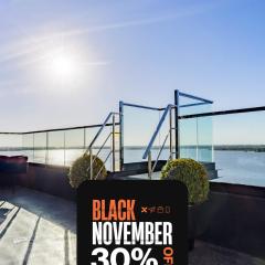 Xtay Cais Rooftop - Studio completo com vista panorâmica Skyglass Tetto - Orla do Guaíba