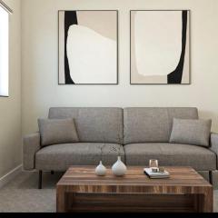 Luxurious Bedroom and Living room in a House