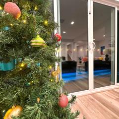 Christmas-Ready Retreat Pool & Stunning Views Close to Downtown
