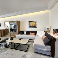 Contemporary apartment, sea view