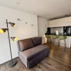 Apartaestudio nuevo con gran vista en el Centro Internacional