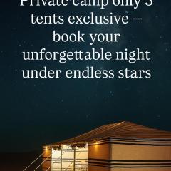 Aurora desert camp wahiba sands