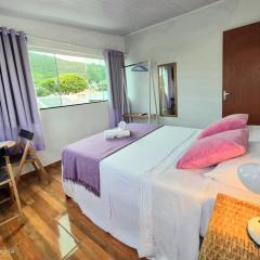 KITNET Ar condicionado, Wi Fi e varanda perto Praia Grande