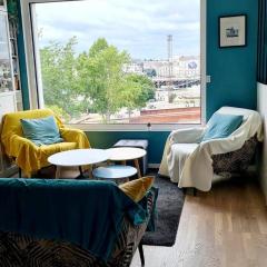 Spectaculaire vue sur la Loire et les Machines de l'Ile