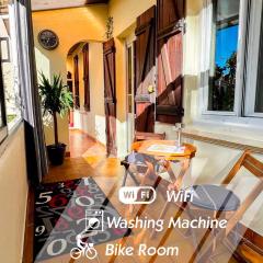 Peaceful setting near the ramparts