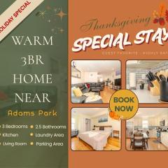 39 - 3BR Quincy - Stunning Townhouse near Adams