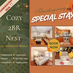 74R - 2BR Quincy - Romantic Stay near Wollaston Beach