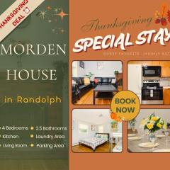 17 - 4BR Randolph - Cozy Single House