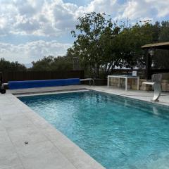 גרין פארק - קוטג' מהמם עם בריכה מחוממת וג'קוזי בעין קנייא