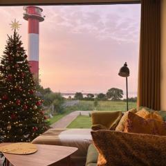 Meerglück am Beltblick Fehmarn - Moderne Ferienwohnung direkt an der Ostsee mit Sauna für Familien und Paare