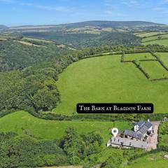 The Barn at Blagdon Farm, Exmoor - sleeps 10