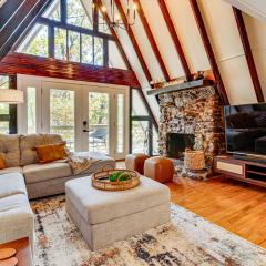 Modern A-Frame in Fairfield Bay with Pool Access