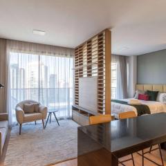 Studio com Vista na Vila Olimpia VN1611