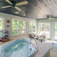 Riverfront Retreat in Urbanna with Indoor Hot Tub!