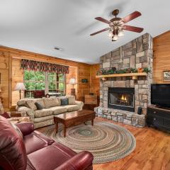 Chestnut Lodge in the woods, yet walk to restaurants and shops