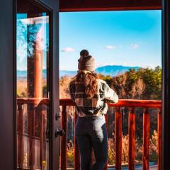 Luxe Indoor Pool Cabin with Mt View