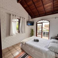 Suíte Pipeline, com linda varanda a 50m da praia