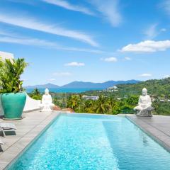 Villa SAYAM, vue mer panoramique & piscine infinity privée à Bophut