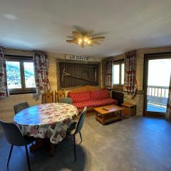 Appartement spacieux 6 pers. au pied des pistes avec balcon, Wi-Fi, parking - FR-1-508-6