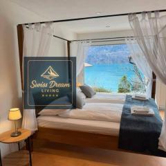 Luxury Lakeview Chalet with AC & SPA near Interlaken