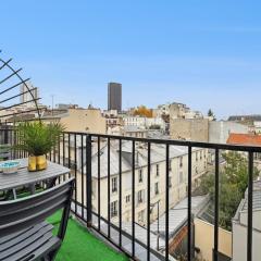 Fantastic apartement & terrace Paris Montparnasse