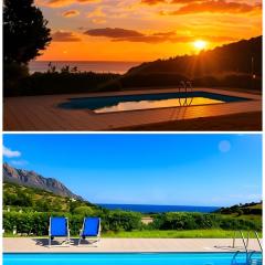 Paradise Villa - View, Pool & Parking, 200Mt Sea