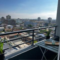 Departamento con vista privilegiada de la ciudad