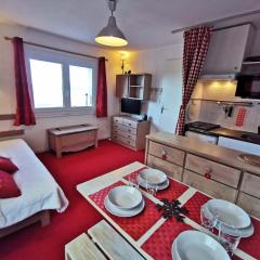 Studio cabine supérieur proche pistes, 4 pers, balcon sud, casier à ski - FR-1-771-76