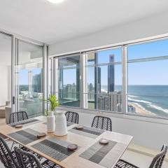 Oceanview 2-Bed with Pool, Sauna, Gym & Parking