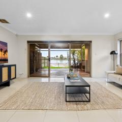 Modern 3-Bed with Pool & Water Views by Beach